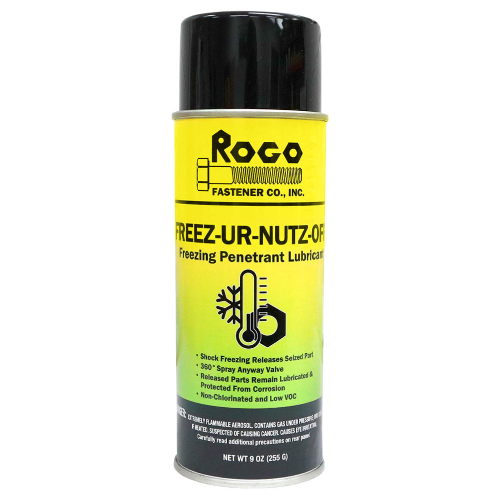 Freezing Penetrant Lubricant Rogo Fastener Co Inc 