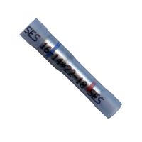 Blue Vinyl Step-Down Butt Connector 12-10 to 16-14 AWG