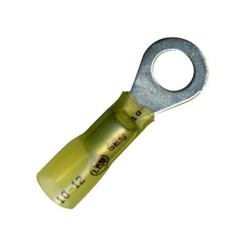 5/16" Yellow Elektralink Ring Terminal - 12-10 Ga