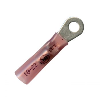#8 Red Elektralink Ring Terminal - 22-18 Ga