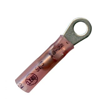 #10 Red Elektralink Ring Terminal - 22-18 Ga
