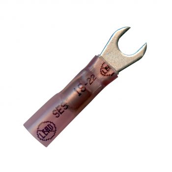 #10 Red Elektralink Fork Terminal - 22-18 Ga