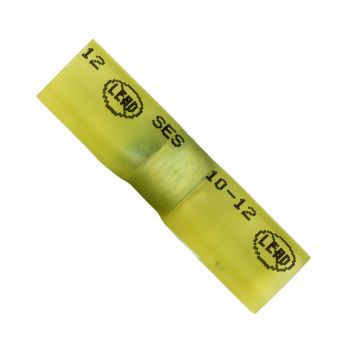 Yellow Elektralink Butt Terminal - 12-10 Ga