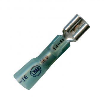 Blue Female Elektralink Slip-On Connector - 16-14 Ga