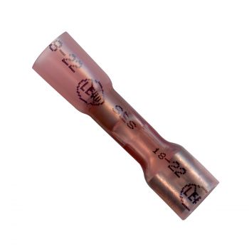 Red Female Elektralink Fully Insulated Slip-On Connector 22-18 Gauge