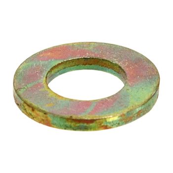 M6 Zinc Yellow Flat Washer