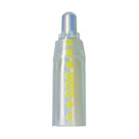 Clear/Yellow Dashes Hydralink Closed End Connectors 18-10 AWG