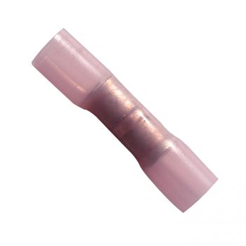 Pink Krimp & Seal Butt Connector 8 Gauge