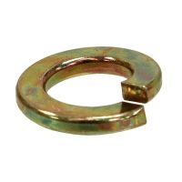 M6 Zinc Yellow Lock Washer