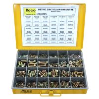 Metric Zinc Yellow Hardware - 6mm-10mm