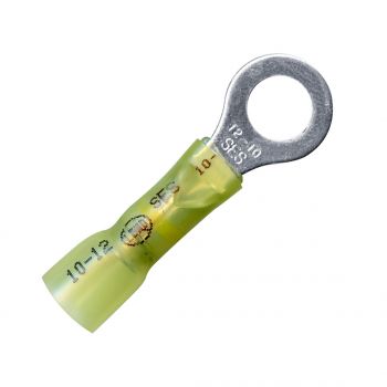 5/16" Stud Yellow MultiLink Ring Terminal 12-10 AWG