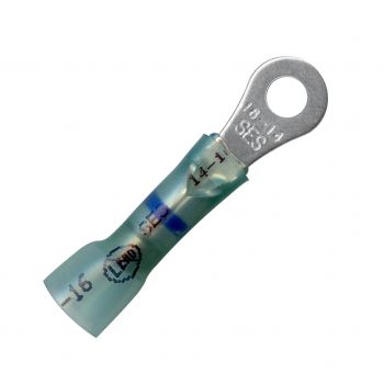 #8 Stud Blue MultiLink Ring Terminal 16-14 AWG