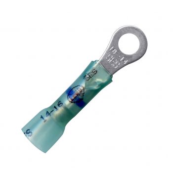 #10 Stud Blue MultiLink Ring Terminal 16-14 AWG