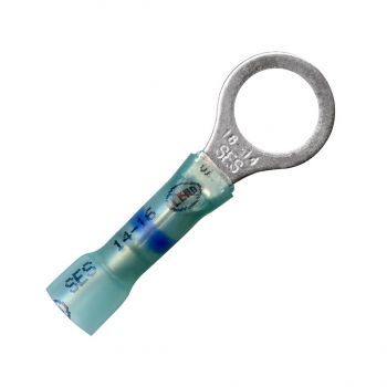 3/8" Stud Blue MultiLink Ring Terminal 16-14 AWG