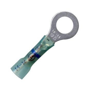 5/16" Stud Blue MultiLink Ring Terminal 16-14 AWG