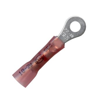 #8 Stud Red MultiLink Ring Terminal 22-18 AWG