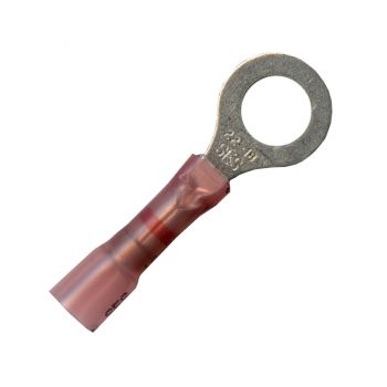 3/8" Stud Red MultiLink Ring Terminal 22-18 AWG
