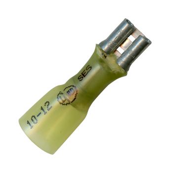 .250" Mating Yellow Female MultiLink Quick Connect Terminal 12-10 AWG