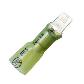 .250" Mating Yellow Male MultiLink Quick Connect Terminal 12-10 AWG