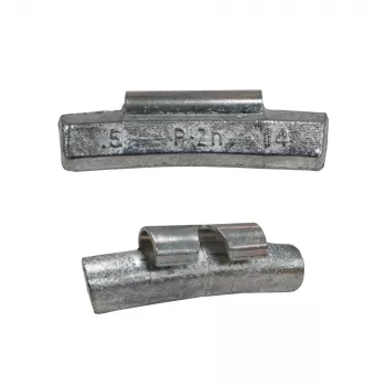1/2 oz."P" Series Zinc Wheel Weight