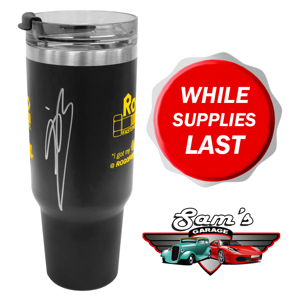 J.I.S. Metric Flange Nut & Autographed Mug