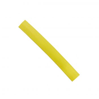 1/2" I.D. Yellow Polyolefin Thin Wall Shrink Tube 6-4 AWG