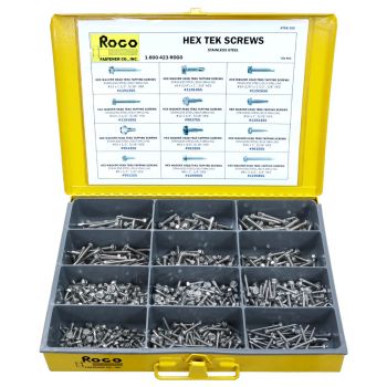 Stainless Steel Hex TEK Screws