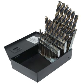 25 Pc. Super Premium Metric Drill Set