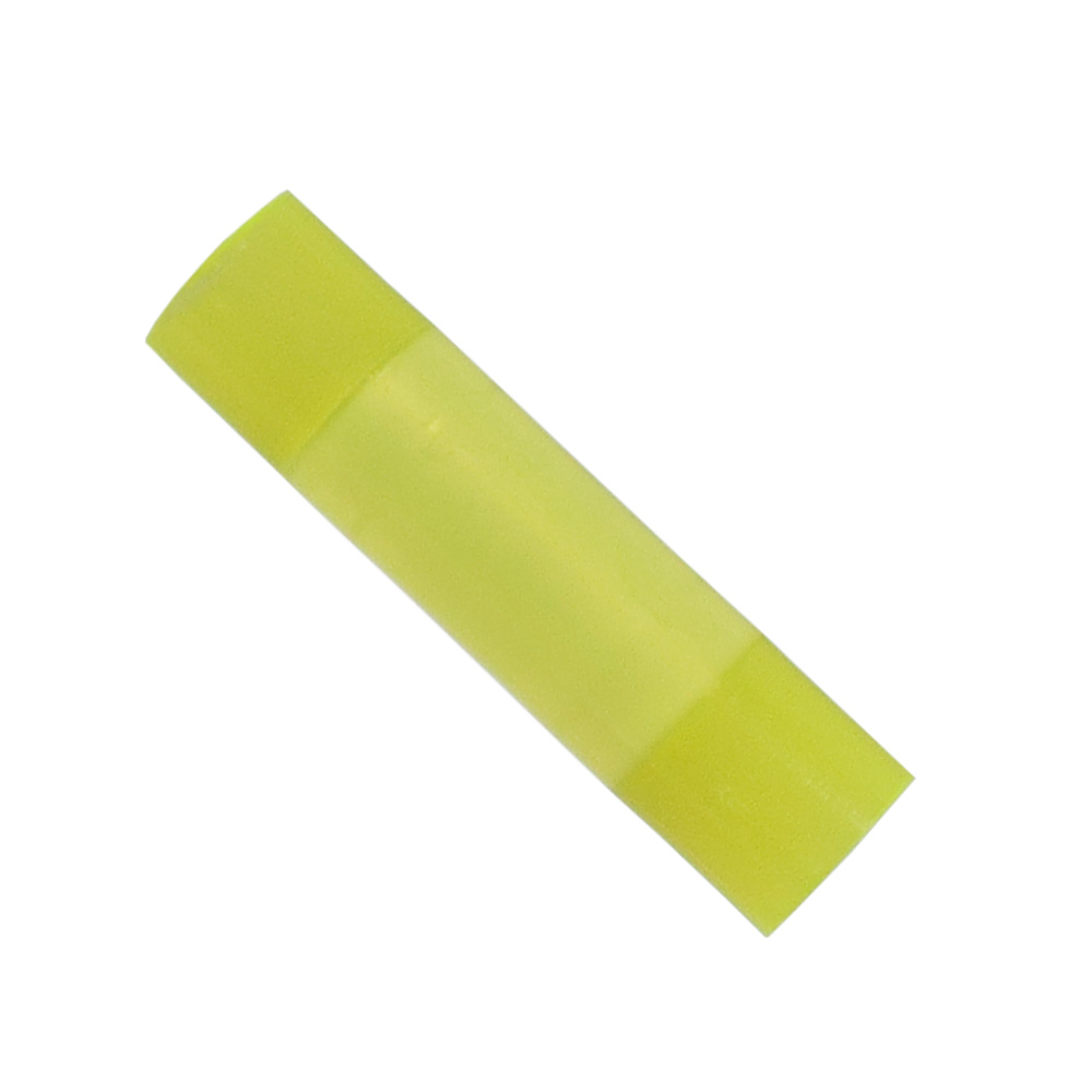 Yellow Nylon Butt Connector 12 10 Awg Rogo Fastener Co Inc 