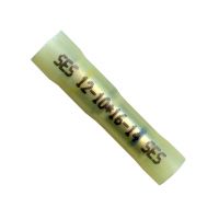 Yellow Vinyl Step-Down Butt Connector 12-10 to 16-14 AWG