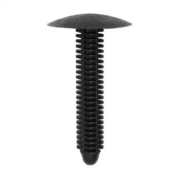 Ford Interior Trim and Garnish Panel Retainer - 1" Head, Black Nylon
