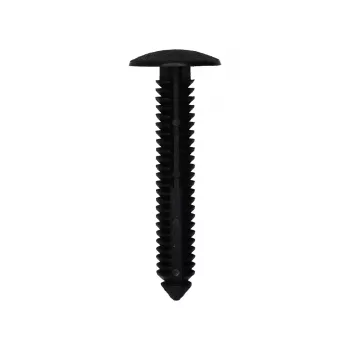 Ford Rocker Molding and Mud Flap Retainer - 11/16" Head, Black Nylon