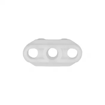 GM Front Door Window Guide – White Nylon, 1-13/32" Overall Length