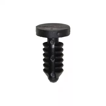 GM Rear Bumper Cover Retainer – Black Nylon, 6mm Stem, 9mm Head