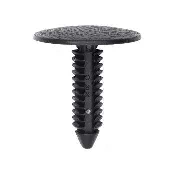 Ford Multipurpose Trim and Fender Liner Push-In Retainer - 26mm Head, Black Nylon
