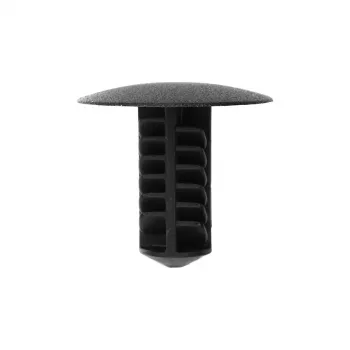 Ford Multipurpose Push-In Retainer - 20mm Head, 17mm Stem, Black Nylon