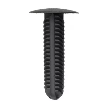 Ford Rear Body and Interior Trim Retainer - 25mm Head, 45mm Stem, Black Nylon