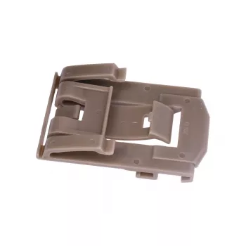 GM Door Window Belt Molding Clip - 26mm x 43mm, Pale Green Nylon