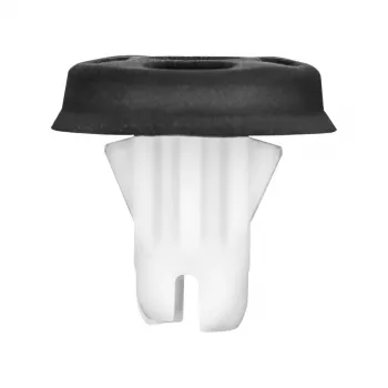 GM Tail Light Retainer Grommet with Sealer – White Nylon, 10mm Hole, 18mm Head