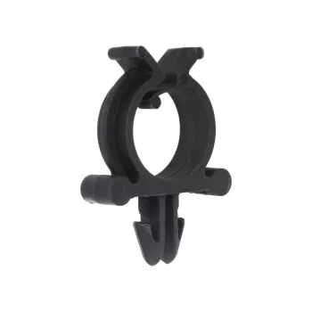 GM Hood Latch Release Cable Clip - 6.3mm Hole, Black Nylon